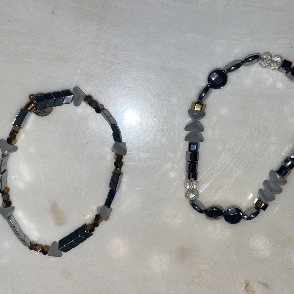 silver ermish bracelets